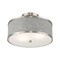Livex Lighting Park Ridge 2 Light Brushed Nickel Ceiling Mount 60422-91 - alternate 8