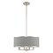 Livex Lighting Park Ridge 4 Light Brushed Nickel Pendant Chandelier 60424-91 - alternate 8
