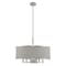 Livex Lighting Park Ridge 7 Light Brushed Nickel Pendant Chandelier 60426-91 - alternate 7
