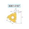 Hhip 08IRA60 Threading Insert 6061-0187 - alternate 2