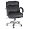 Safco Big and Tall Chair Chair, Big And Tall, 350 lb., Loop Arms, 19" to 23" Height, Bonded Leather, Black 3504BL - alternate 2