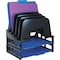 Officemate Letter Tray, Black, Plastic, 13 3/8 in W, 9 in L, 14 1/2 in H, 7 Number of Compartments 22112 - alternate 4