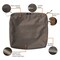Classic Accessories Ravenna Patio Cushion Slipcover, Dark Taupe, 21" 60-423-015101-RT - alternate 10