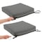 Classic Accessories Montlake FadeSafe Chair Cushion Cover, Light Charcoal, 44"LX20"WX3"T 60-438-010801-RT - alternate 2
