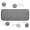 Classic Accessories Montlake Quilted Cushion Slipcover, Grey, 54"x18"x3" 60-449-011001-RT - alternate 3