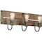 Nuvo Winchester 3-Light Vanity Bronze/Aged Wood Finish 60/6429 - alternate 2