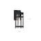Nuvo Tofino - 1-Light - Small Lantern - Textured Black Finish with Clear Glass 60/6571 - alternate 3