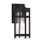 Nuvo Tofino - 1-Light - Small Lantern - Textured Black Finish with Clear Glass 60/6571 - alternate 1