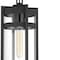Nuvo Tofino - 1-Light - Hanging Lantern - Textured Black Finish with Clear Glass 60/6574 - alternate 5