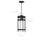 Nuvo Tofino - 1-Light - Hanging Lantern - Textured Black Finish with Clear Glass 60/6574 - alternate 8