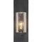 Nuvo Indie 1-Light Large Wall Sconce - Textured Black Finish with Clear Seeded Glass 60/6578 - alternate 2