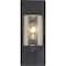 Nuvo Indie 1-Light Small Wall Sconce - Textured Black Finish with Clear Seeded Glass 60/6579 - alternate 6