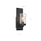 Nuvo Indie 1-Light Small Wall Sconce - Textured Black Finish with Clear Seeded Glass 60/6579 - alternate 5