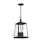 Nuvo Halifax - 4-Light - Hanging Lantern - Matte Black Finish with Clear Glass 60/6584 - alternate 1
