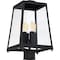 Nuvo Halifax - 4-Light - Post Lantern - Matte Black Finish with Clear Glass 60/6585 - alternate 6