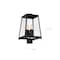 Nuvo Halifax - 4-Light - Post Lantern - Matte Black Finish with Clear Glass 60/6585 - alternate 2