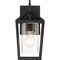 Nuvo Hopewell - 1-Light - Small Lantern - Matte Black Finish with Clear Seeded Glass 60/6591 - alternate 4