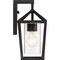 Nuvo Hopewell - 1-Light - Small Lantern - Matte Black Finish with Clear Seeded Glass 60/6591 - alternate 2