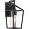Nuvo Hopewell - 1-Light - Small Lantern - Matte Black Finish with Clear Seeded Glass 60/6591 - alternate 1