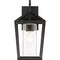 Nuvo Hopewell - 1-Light - Medium Lantern - Matte Black Finish with Clear Seeded Glass 60/6592 - alternate 3