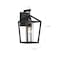 Nuvo Hopewell - 1-Light - Medium Lantern - Matte Black Finish with Clear Seeded Glass 60/6592 - alternate 2