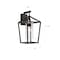 Nuvo Hopewell - 1-Light - Large Lantern - Matte Black Finish with Clear Seeded Glass 60/6593 - alternate 2