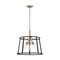 Nuvo Chassis - 3-Light Pendant Fixture - Copper Brushed Brass Finish with Matte Black Frame 60/6642 - alternate 1