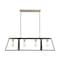 Nuvo Chassis 4-Light Island Pendant Fixture - Copper Brushed Brass Finish with Matte Black Frame 60/6644 - alternate 1