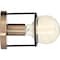 Nuvo Chassis 1-Light Wall Sconce - Copper Brushed Brass Finish with Matte Black Frame 60/6651 - alternate 4
