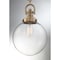 Nuvo Skyloft 1-Light Pendant Fixture - Burnished Brass Finish with Clear Glass 60/6671 - alternate 2