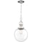Nuvo Skyloft 1-Light Pendant Fixture - Polished Nickel Finish with Clear Glass 60/6672 - alternate 3