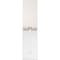 Nuvo Vesey 1-Light Wall Sconce - Polished Nickel Finish with White Linen Shade 60/6693 - alternate 5