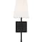 Nuvo Highline 1-Light Vanity - Aged Bronze Finish with White Linen Shade 60/6709 - alternate 6