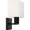 Nuvo Tribeca 2-Light Vanity - Aged Bronze Finish with White Linen Shade 60/6719 - alternate 5