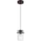 Nuvo Antebellum 1-Light Mini Pendant Fixture - Mahogany Bronze Finish with Clear Glass 60/6731 - alternate 2