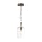Nuvo Hartley 1-Light Pendant Fixture - Antique Copper Finish with Clear Glass 60/6748 - alternate 1