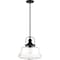 Nuvo Basel 1-Light Pendant Fixture - Aged Bronze Finish with Clear Glass 60/6759 - alternate 2
