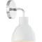 Nuvo Sloan 1-Light Vanity - Polished Nickel Finish with Matte White Shade 60/6781 - alternate 2