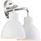 Nuvo Sloan 2-Light Vanity - Polished Nickel Finish with Matte White Shade 60/6782 - alternate 5