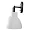 Nuvo Sloan 3-Light Vanity - Matte Black Finish with White Shade 60/6786 - alternate 9
