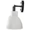 Nuvo Sloan 3-Light Vanity - Matte Black Finish with White Shade 60/6786 - alternate 5