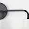 Nuvo Sloan 3-Light Vanity - Matte Black Finish with White Shade 60/6786 - alternate 8