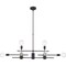 Nuvo Delphi 8-Light Island Pendant Fixture - Black Finish 60/6862 - alternate 2