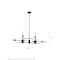 Nuvo Delphi 8-Light Island Pendant Fixture - Black Finish 60/6862 - alternate 6