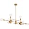 Nuvo Delphi 8-Light Island Pendant Fixture - Aged Gold Finish 60/6872 - alternate 4
