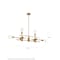 Nuvo Delphi 8-Light Island Pendant Fixture - Aged Gold Finish 60/6872 - alternate 3