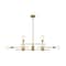 Nuvo Delphi 8-Light Island Pendant Fixture - Aged Gold Finish 60/6872 - alternate 1