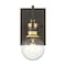 Nuvo Intention 1-Light Vanity - Warm Brass and Black Finish 60/6971 - alternate 1
