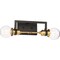 Nuvo Intention 2-Light Vanity - Warm Brass and Black Finish 60/6972 - alternate 5