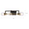 Nuvo Intention 3-Light Vanity - Warm Brass and Black Finish 60/6973 - alternate 2